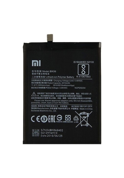 Xiaomi Mi A2 / Mi 6X Bn36 Batarya Pil 3010Mah