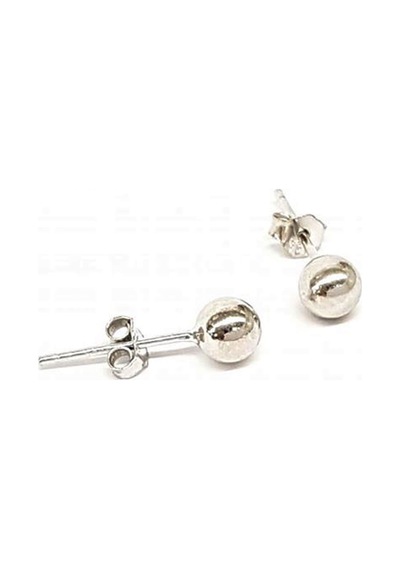 Oseshop Gümüş Top Küpe