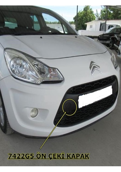 7422g5 Öntampon Çeki Demir Kapağı Cıtroen C3 2009-12
