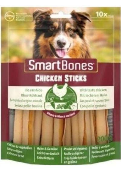 Smartbones Tavuklu Stick Köpek Ödülü 10'lu 200 G