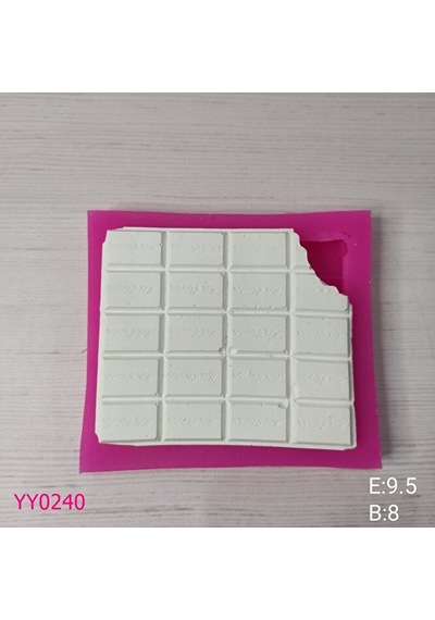 Yy0240 Ucu Isırılmış Çikolata Silikon Kalıp Diğer