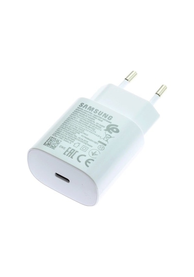 Samsung Uyumlu Galaxy Note 20 45W Type-C Hızlı Şarj Cihazı Beyaz