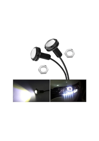 2 Adet Ayna Altı Led Kartal Göz Led Sis Ledi Plaka Aydınlatma Mot 504065732