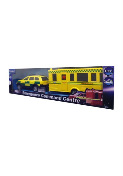 Kutulu Die Cast Metal Karavanlı Sağlık Aracı