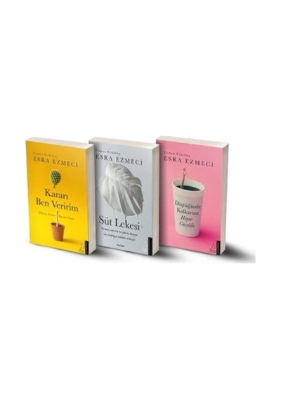 Esra Ezmeci 3 Kitap Set