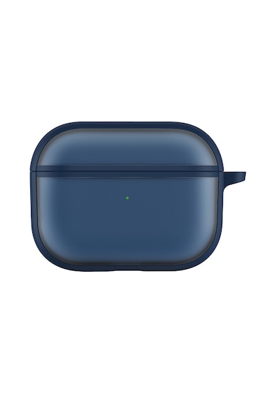 Apple Uyumlu AirPods Pro 3 Kılıf Benks Mist Protective Sert Pürüzsüz Kılıf Mavi Mavi