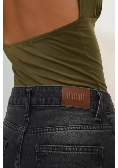 Hiccup Straight Fit Jeans Siyah