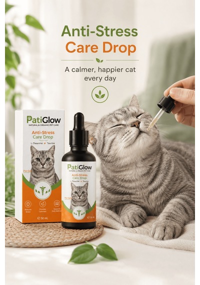 Patiglow Kedi Anti-stres Damla