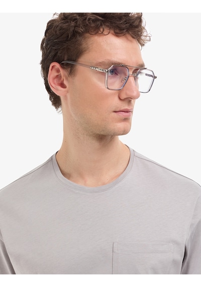 Pierre Cardin Erkek Gri Tişört Basic 50325300-vr024