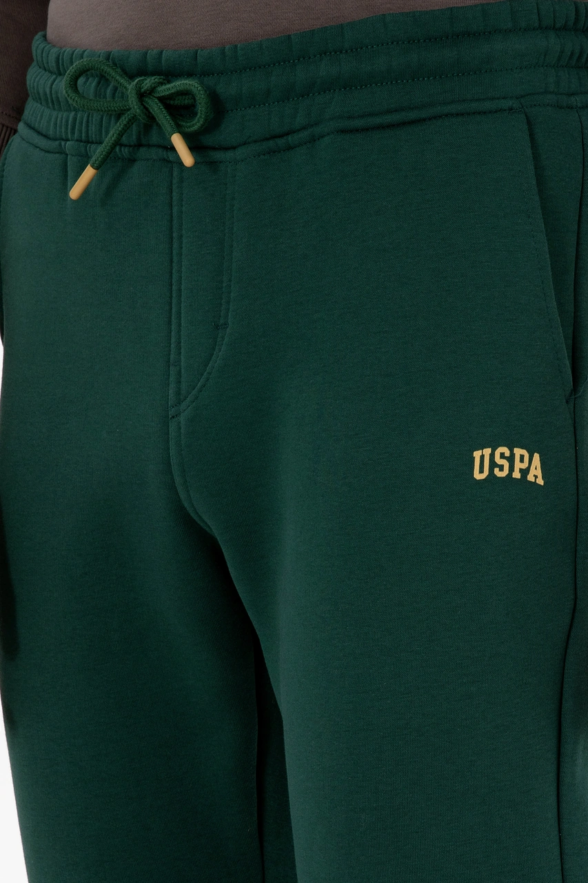 U.S. Polo Assn. Erkek Koyu Yeşil Şardonlu Eşofman Altı 50313745-VR079