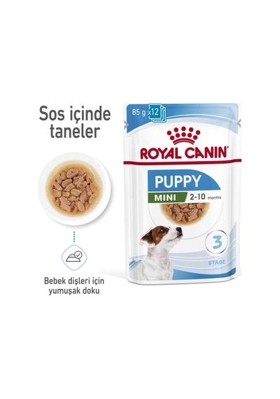 Mini Puppy Küçük Irk Yavru Köpek Konservesi, 85 Gr