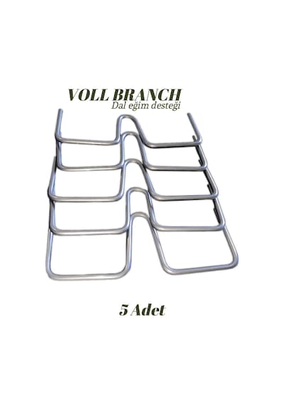 Voll Branch X5 Dal Eğim Desteği Ağaç Dalı Bükme Teli Metal 5 Adet