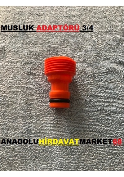 Otomatik Musluk Bağlantı Adaptörü 3/4 Erkek Hortum Takma