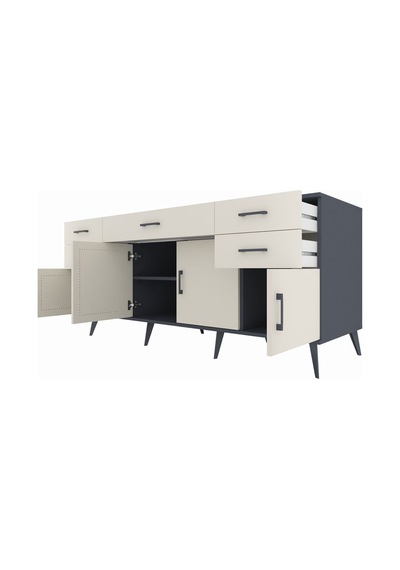 Kronos Konsol Tek Raflı 5 Çekmeceli 4 Kapaklı 176x59x83 Antrasit-aytaşı/aytaşı Aytaşı/aytaşı Kronos Konsol Tek Raflı 5 Çekmeceli 4 Kapaklı 176x59x83 Antrasit-aytaşı/aytaşı Aytaşı/aytaşı