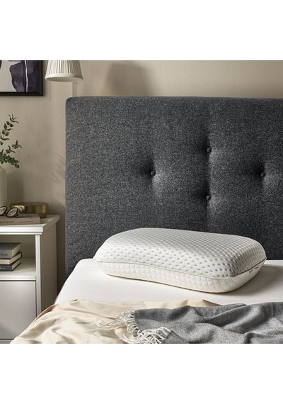 Ikea Ramslöksmal Ergonomik Yastık, Mavi-beyaz, 41x52 Cm, Soğuk Tutan Ürün / Çok Yönlü