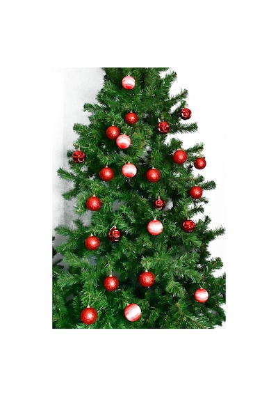 Waldern Yılbaşı Süs 24lü Set Kırmızı
