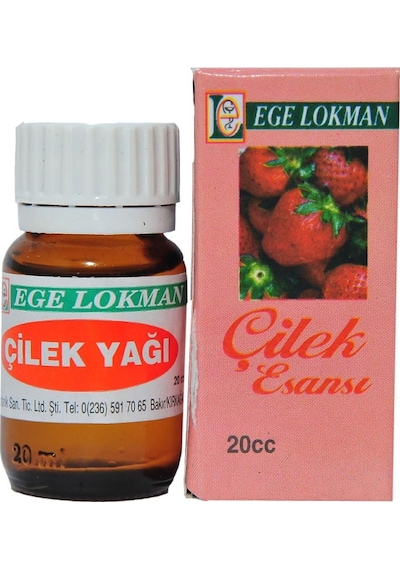Ege Lokman Çilek Esansı 20 ML