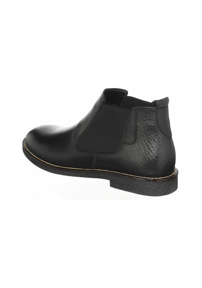 Costo Shoes 45-46-47-48-49-50 Numara Cs623 Siyah Rolax Deri Büyük Numara Vip Erkek Bot Kauçuk Rahat Taban Siyah