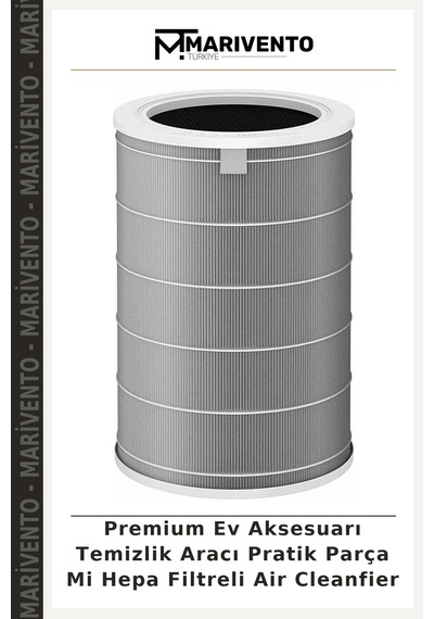 Premium Ev Aksesuarı Temizlik Aracı Pratik Parça Mi Hepa Filtreli Air Cleanfier