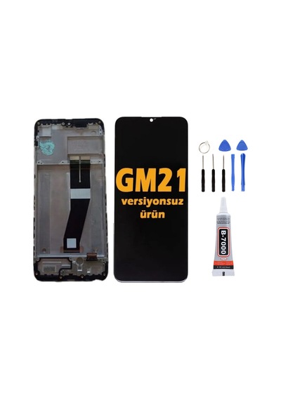 General Mobile Gm21 Çıtalı Lcd Ekran Dokunmatik Tamir Seti Yapıştırcı Set Yedcom