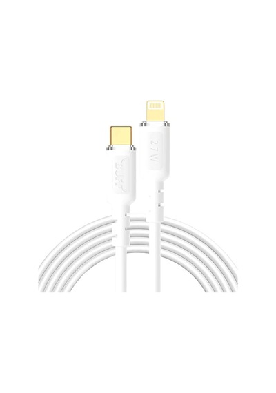 Pd 27w Type-c To Lightning 3.0a 1.2m Data Ve Şarj Kablosu Beyaz Diğer