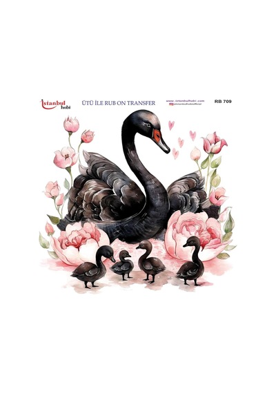 Ütü İle Rub On Transfer Kağıdı 30x30cm Rb-709