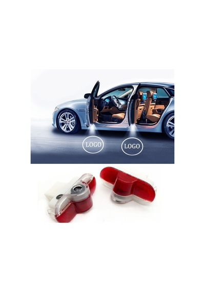 Autogp Vw Caddy Kapı Altı Işık Lazer Led Logo Hoşgeldin Aydınlatma 1 Çift/kutu