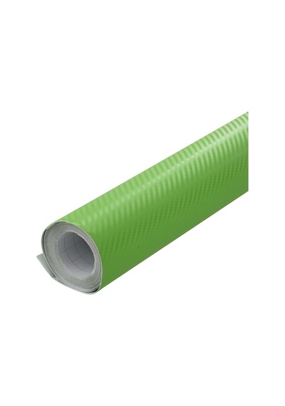 Yeşil Karbon Kaplama Folyosu 127 Cm X 50 Cm