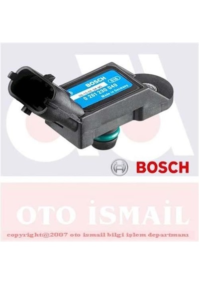 BOSCH 261230049 BASINÇ SENSÖRÜ DOBLO STILO PUNTO / LAGUNA 1.3 CDT