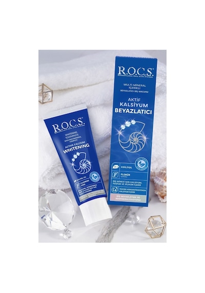 R.o.c.s. Aktif Kalsiyum Beyazlatıcı Diş Macunu 75 Ml