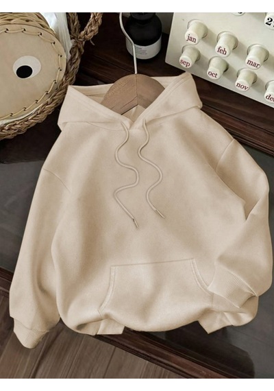 Uyguntarz Unisex Rome Italy Baskılı Oversize Sweatshirt Bej