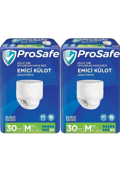 Prosafe Emici Külot Hasta Bezi Orta-medium 60 Adet 2pk 30 M