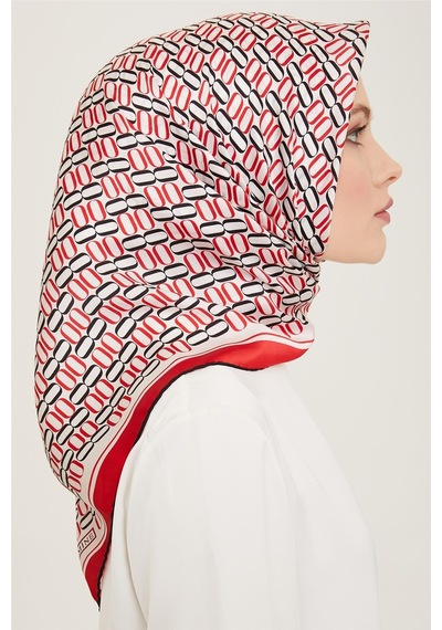 Armine Sura İpek Eşarp 24ya9149 31 - Desenli
