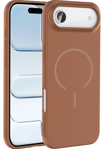 Apple iPhone Uyumlu 17 Air Kılıf M-safe Şarj Özellikli Zore Meta Kapak Çok Renkli