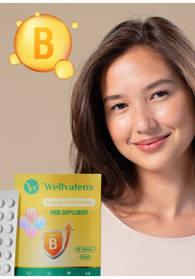 B Well Compound B1 B2 B3 B6 Vitaminleri İçeren 90 Tablet