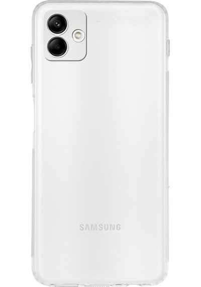 Samsung Galaxy Uyumlu A04 Kamera Korumalı Şeffaf Süper Silikon Kapak