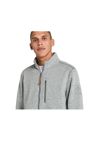 Timberland Melange Fleece Jacket Erkek Ceket Tb0a44t10521 Gri