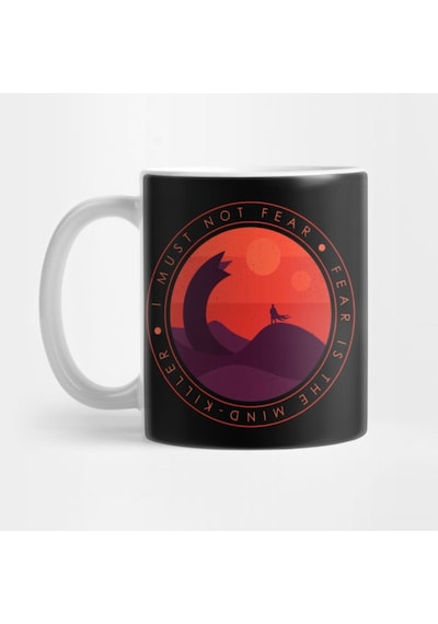 I Must Not Fear - Dune Kupa Bardak Çok Renkli