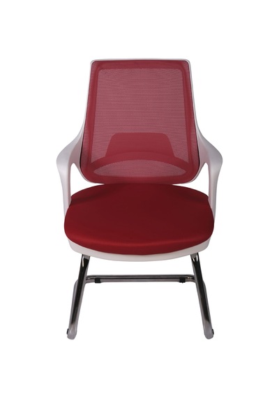 Ofisbazaar Buya Beyaz Fileli Misafir Koltuğu Ergonomik Toplantı Ve Bekleme Koltuğu Kırmızı Kırmızı Ofisbazaar Buya Beyaz Fileli Misafir Koltuğu Ergonomik Toplantı Ve Bekleme Koltuğu Kırmızı Kırmızı