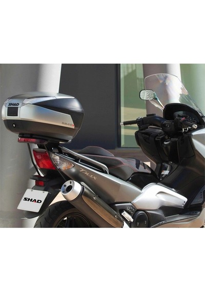 Shad Motosiklet Çanta - Topcase - Sh48 Arka Çanta Karbon Tıtanıum 48lt Sirt Dayama Dahi L Standart