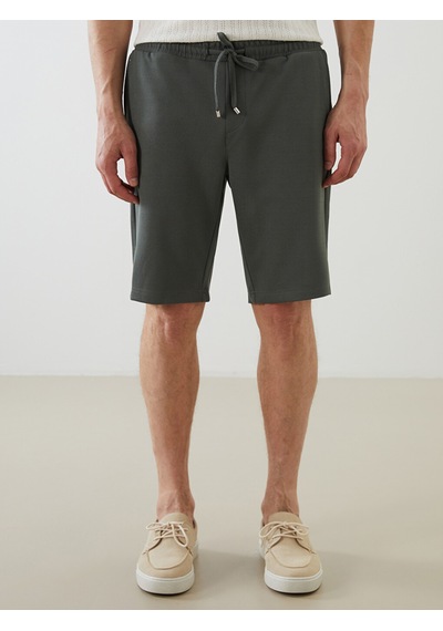 Lcw Vision Petrol Slim Fit Erkek Şort
