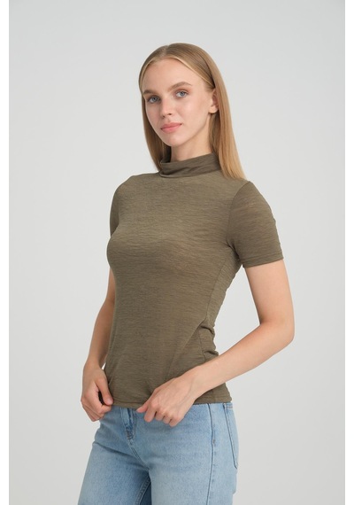 Alexandergardı Dik Yaka T-shirt B20-35912 001