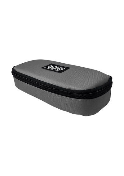 Jacbag Oval Medium Gri Erkek Çocuk Kalem Çantası Çok Renkli