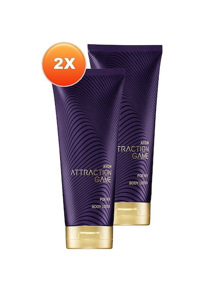 Avon Attraction Game Vücut Losyonu 2 x 125 ML