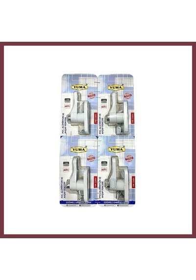 Storeşahin Düğmeli Pvc Metal Emniyet Kilidi Vakumlu Shn0720