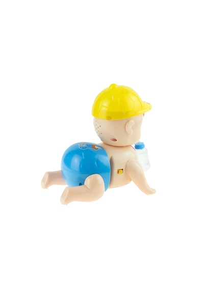 Emekleyen Bebek Oyuncak Bebek Işıklı Sesli Hareketli 15 Cm