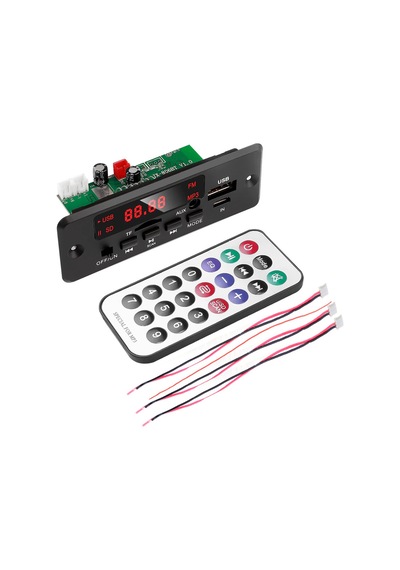 2 X 25 Watt Hoparlör Çıkışlı  Fm Dekoder ( Bluetooth  , Fm Radyo , Usb , Tf Kart , Mp3 Player )