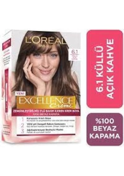 Loreal Excellence 6.1 Küllü Açık Kahve