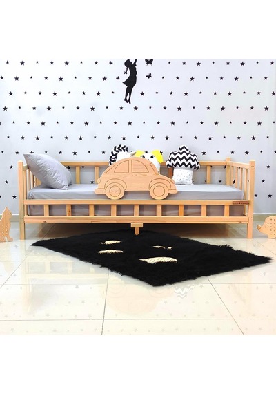 Markaawm Markaawm Premium Arabalı Montessori Yatak Çocuk Ve Bebek Karyola Akçaağaç