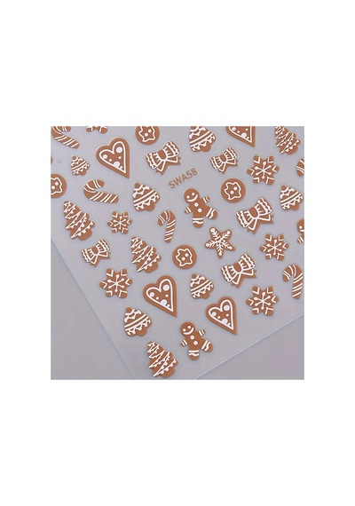 3d Yapışkan Sticker Tırnak Dövmesi Nail Art 34016380